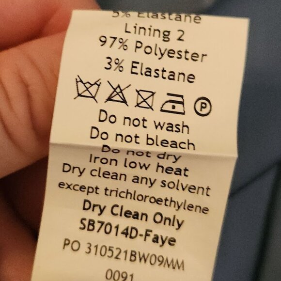 HOUSE OF CB Faye Blue Satin Corset Midi Dress - Picture 11 of 12